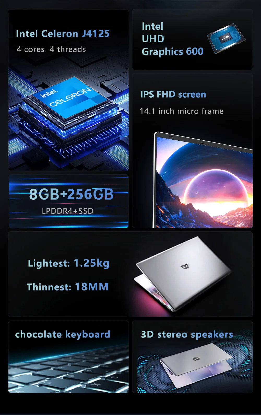 14 Inch Windows 11 Cheap Computer With WiFi Camera Bluetooth