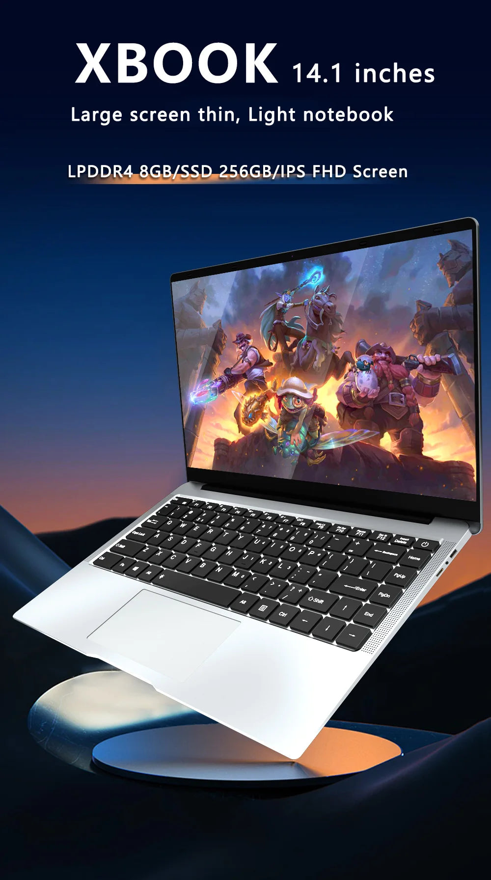 14 Inch Windows 11 Cheap Computer With WiFi Camera Bluetooth