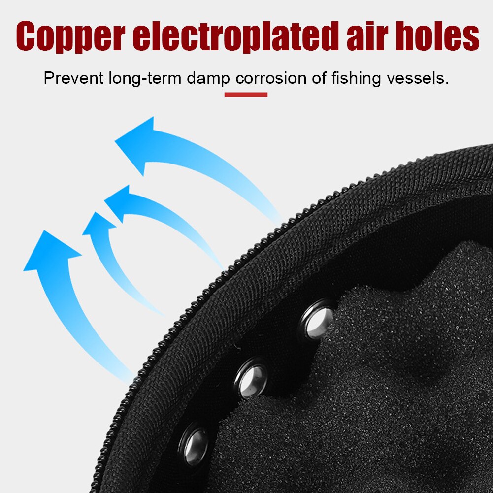 Spinning Casting Wheel Protective Case Multifunctional Reels Tackle Storage Self-contained Sling Pouch Protector Fishing Parts