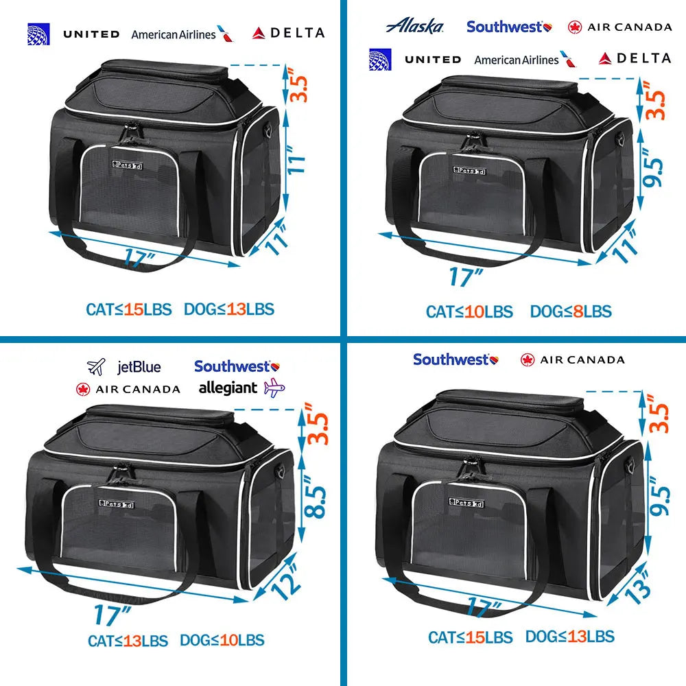 Top-Expandable Pet Carrier