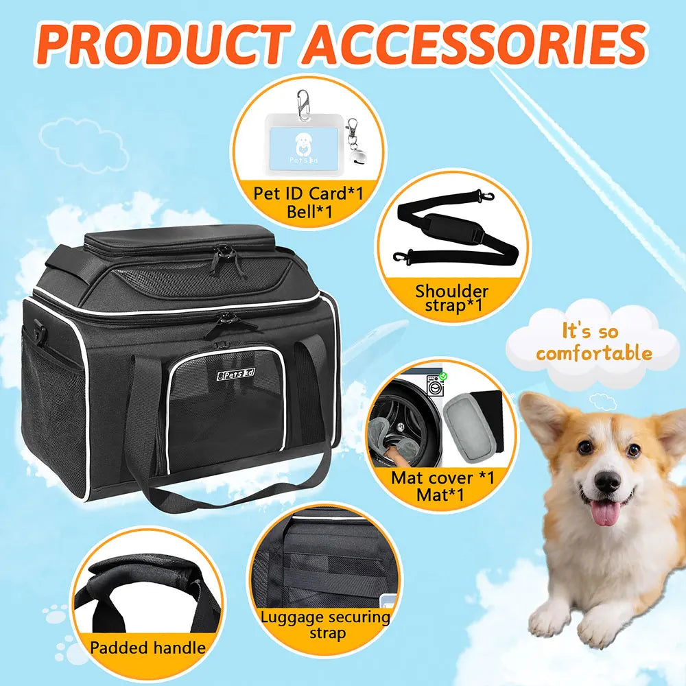 Top-Expandable Pet Carrier
