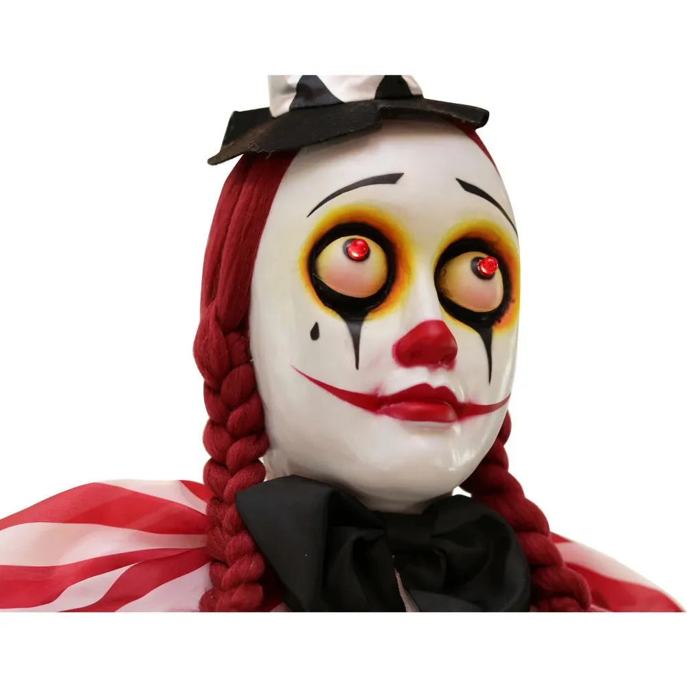 5.4-Ft. Standing Clown Halloween Prop