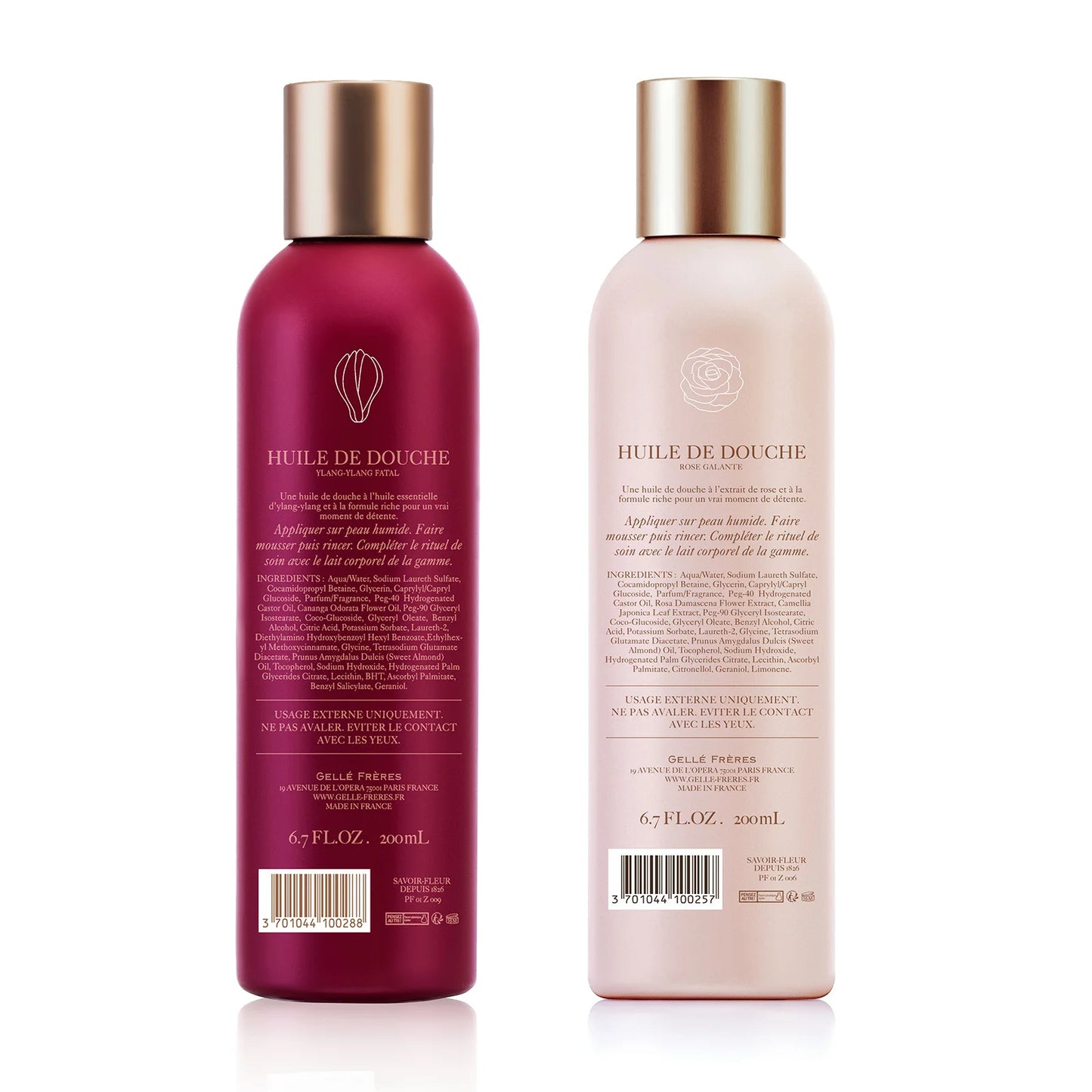 GELLÉ FRÈRES Women Shower Gel 2Pack