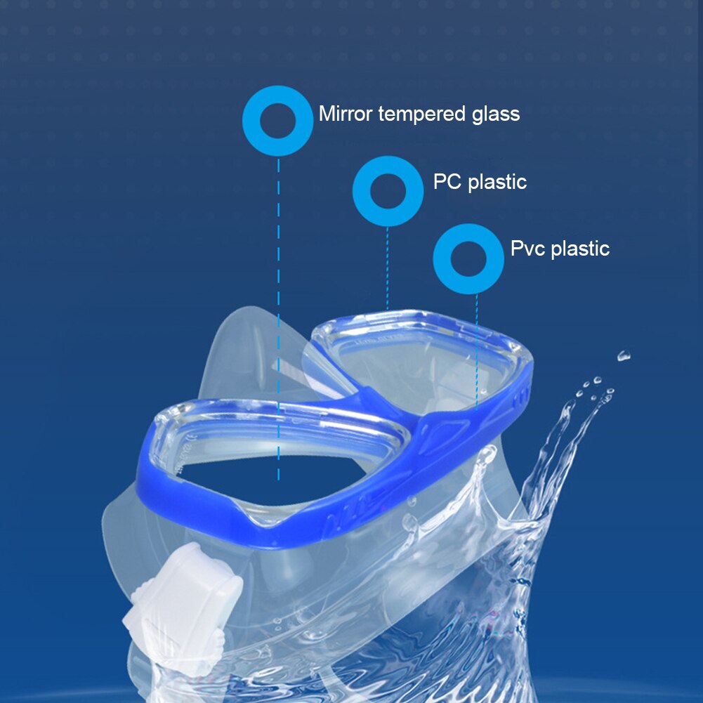 Lightweight Diving Goggles 180 Panoramic View