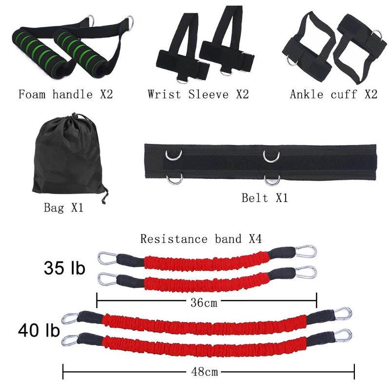 Boxing Resistance Band Leg and Arm