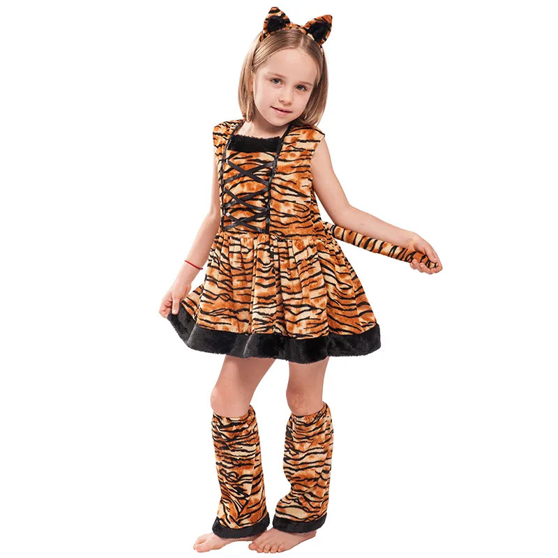 Lovely Halloween Costume Tiger