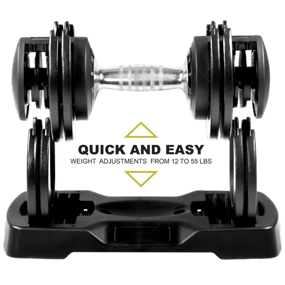 11-55lb Dumbbell, Single, Available In 25lb & 55lb