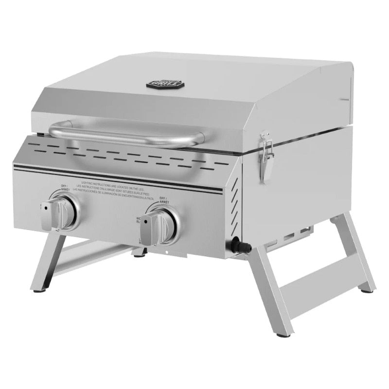 Propane Gas Grill in Stainless Steel