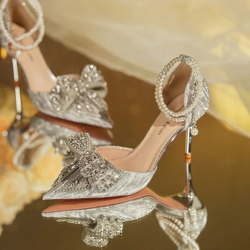 High Heel Sandals Party Wedding Bridal Shoes