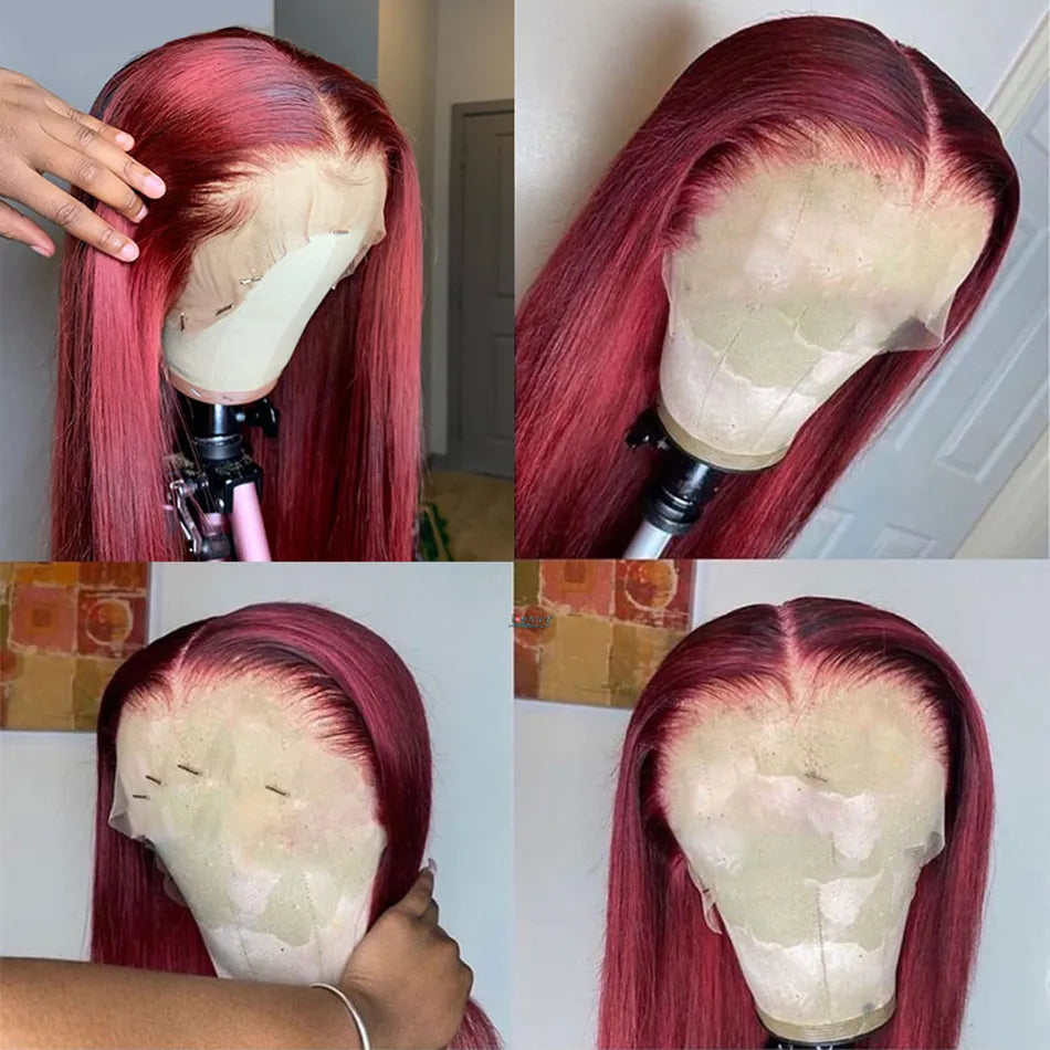 Peruvian Straight Hair Lace Front Wig