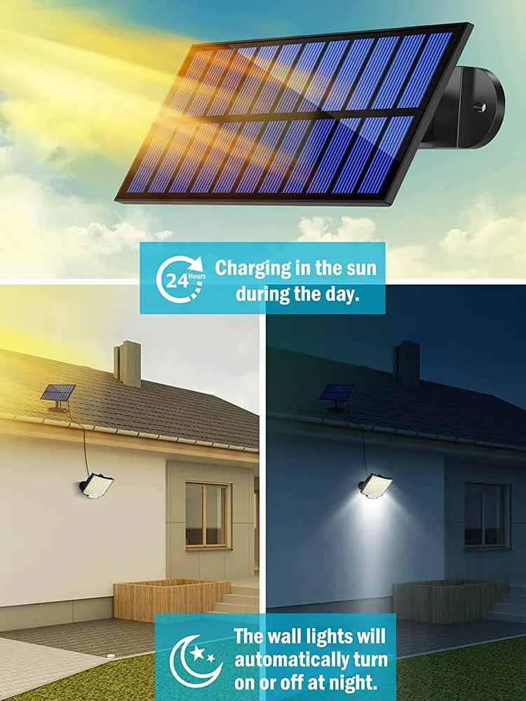 106LED Solar Light Outdoor Waterproof