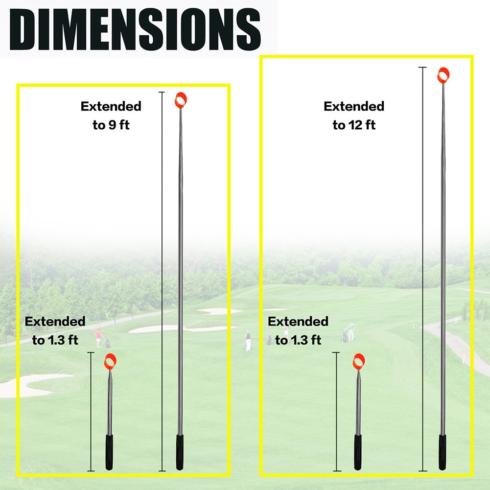 10/8 Sections Golf Ball Picker