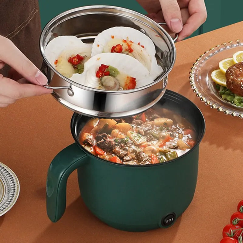 1.5L Capacity Mini Home Cooking Pot Multifunctional