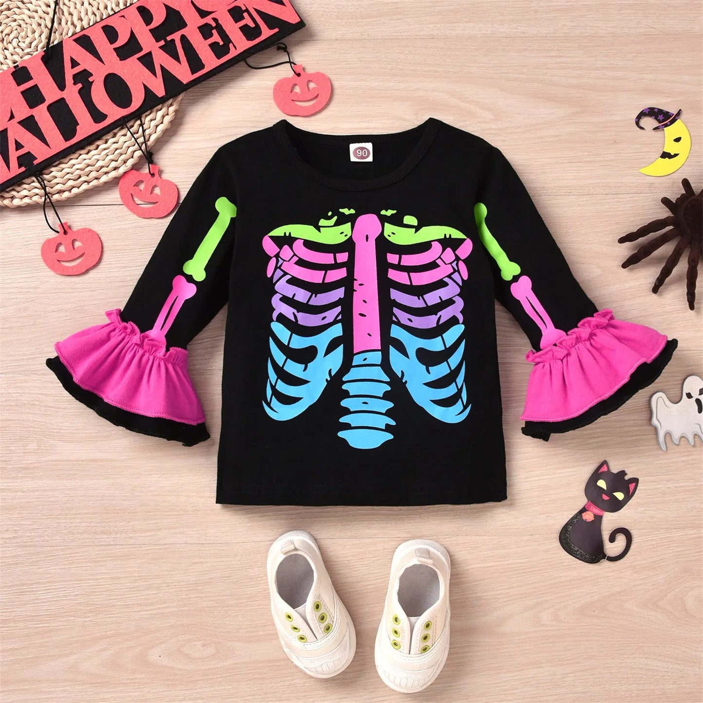 Girls Outfit Skeleton