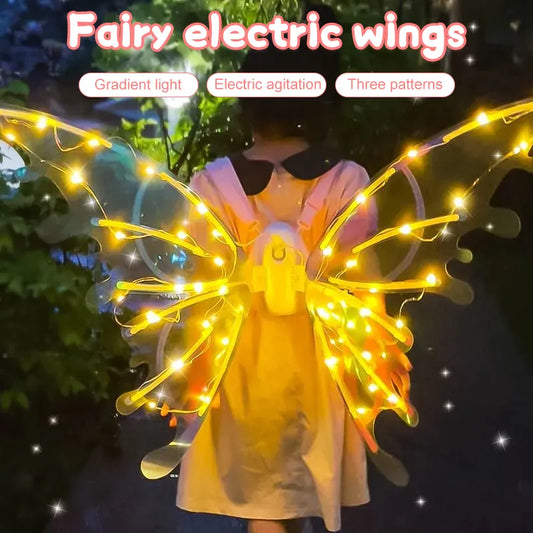 Butterfly Wings with Music Lights