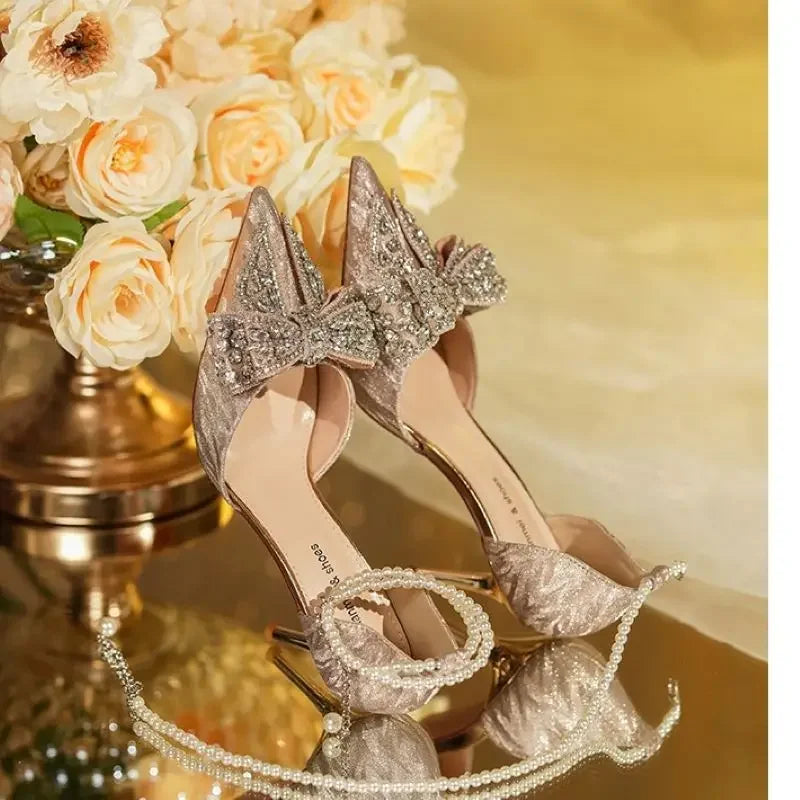 High Heel Sandals Party Wedding Bridal Shoes