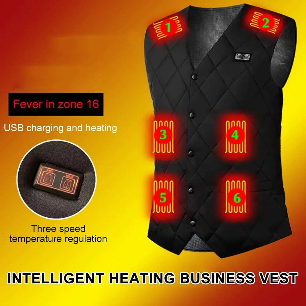 Heated Vest Coat   Women Men for Camping Hiking