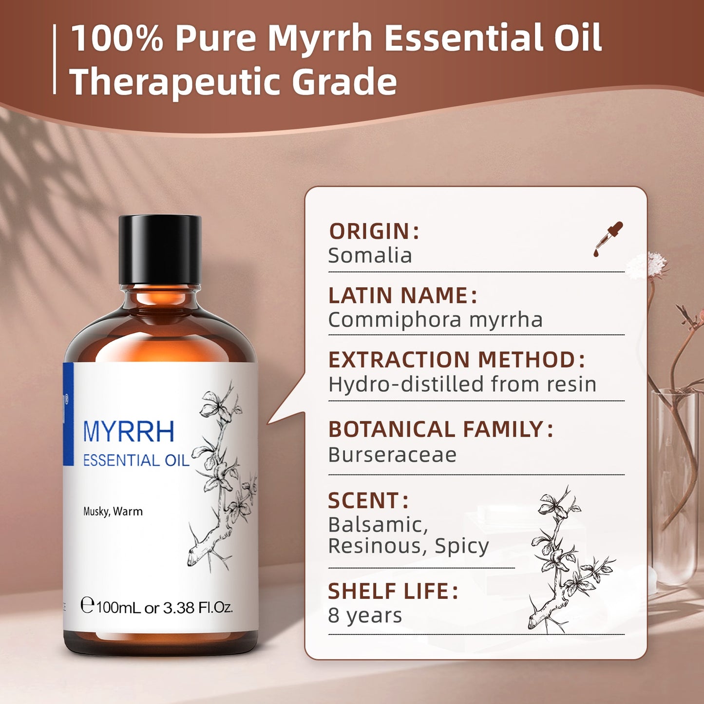 100% Pure Nature oil for Massage