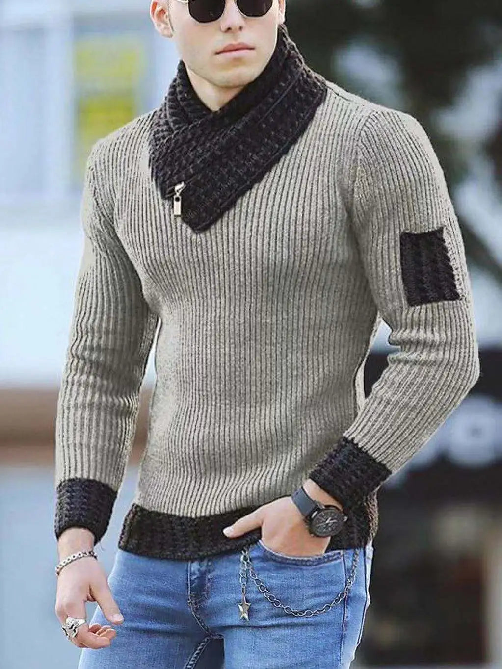 Turtleneck  Warm Cotton Pullovers Sweaters