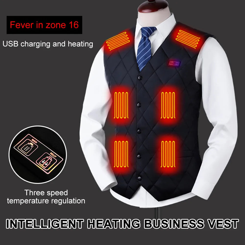 Heated Vest Coat   Women Men for Camping Hiking