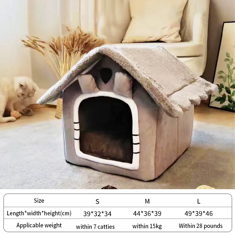 Cat /Dog bed Foldable / removable