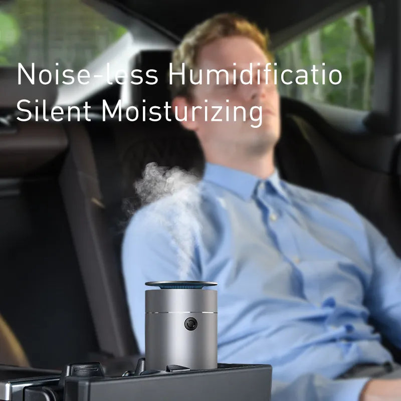 Car Diffuser Humidifier Auto Air Purifier Aromo