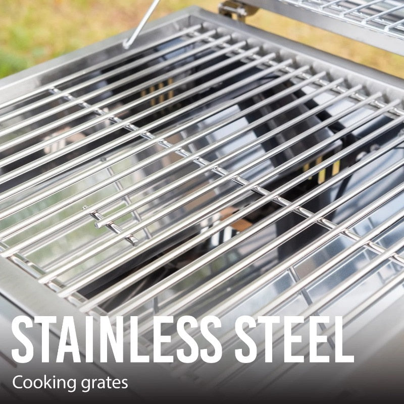 Propane Gas Grill in Stainless Steel