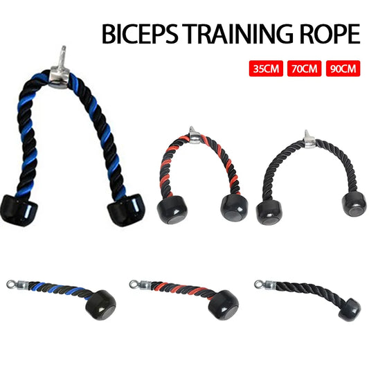 Tricep Rope Abdominal Crunches Cable Pull Down Laterals Biceps