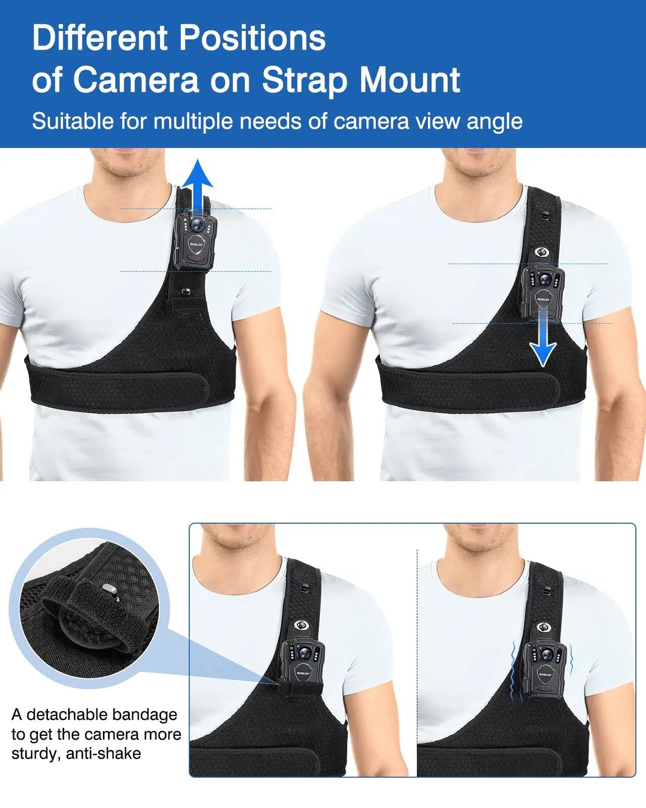 Camera Chest Shoulder Single Vest