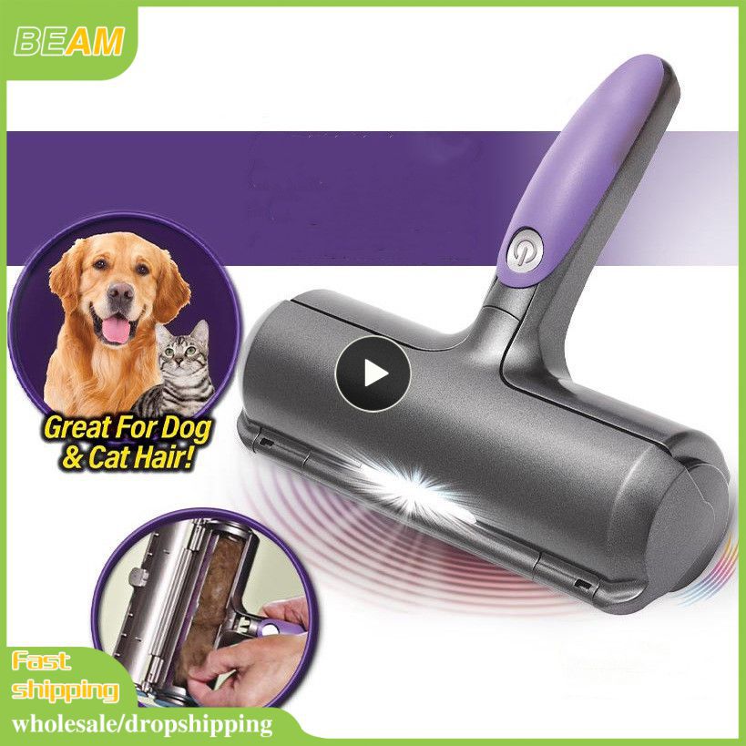 Pet Hair Remover Roller With Lamp