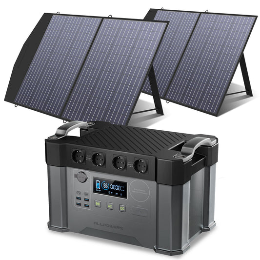 Solar Generator 2000W Battery Charger